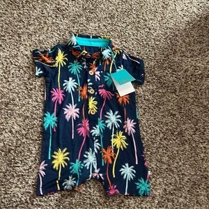 NWT Posh Peanut Henley Romper